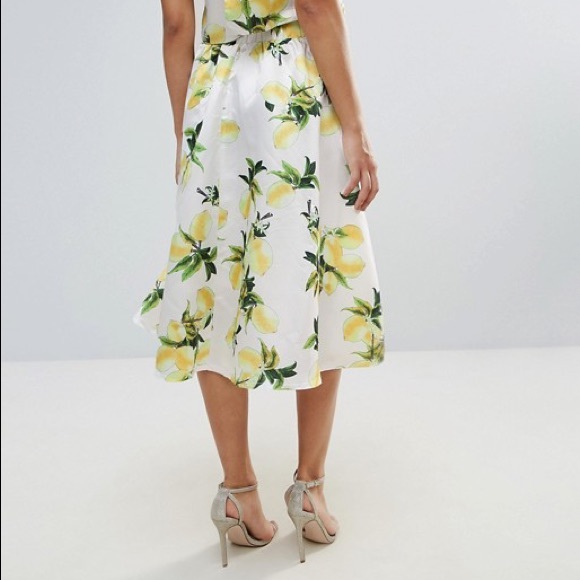 ASOS Dresses & Skirts - ASOS Lemon Print Skirt